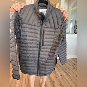 Men's Gray Puffer Jacket Volcom